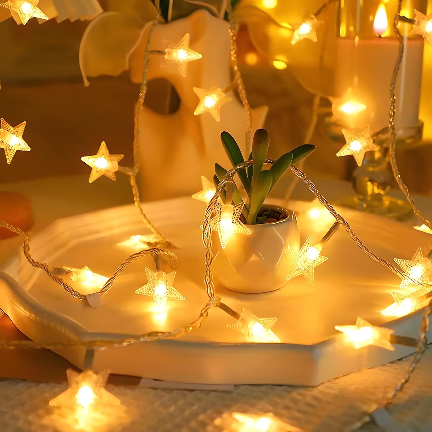 10 ft Star Fairy Lights