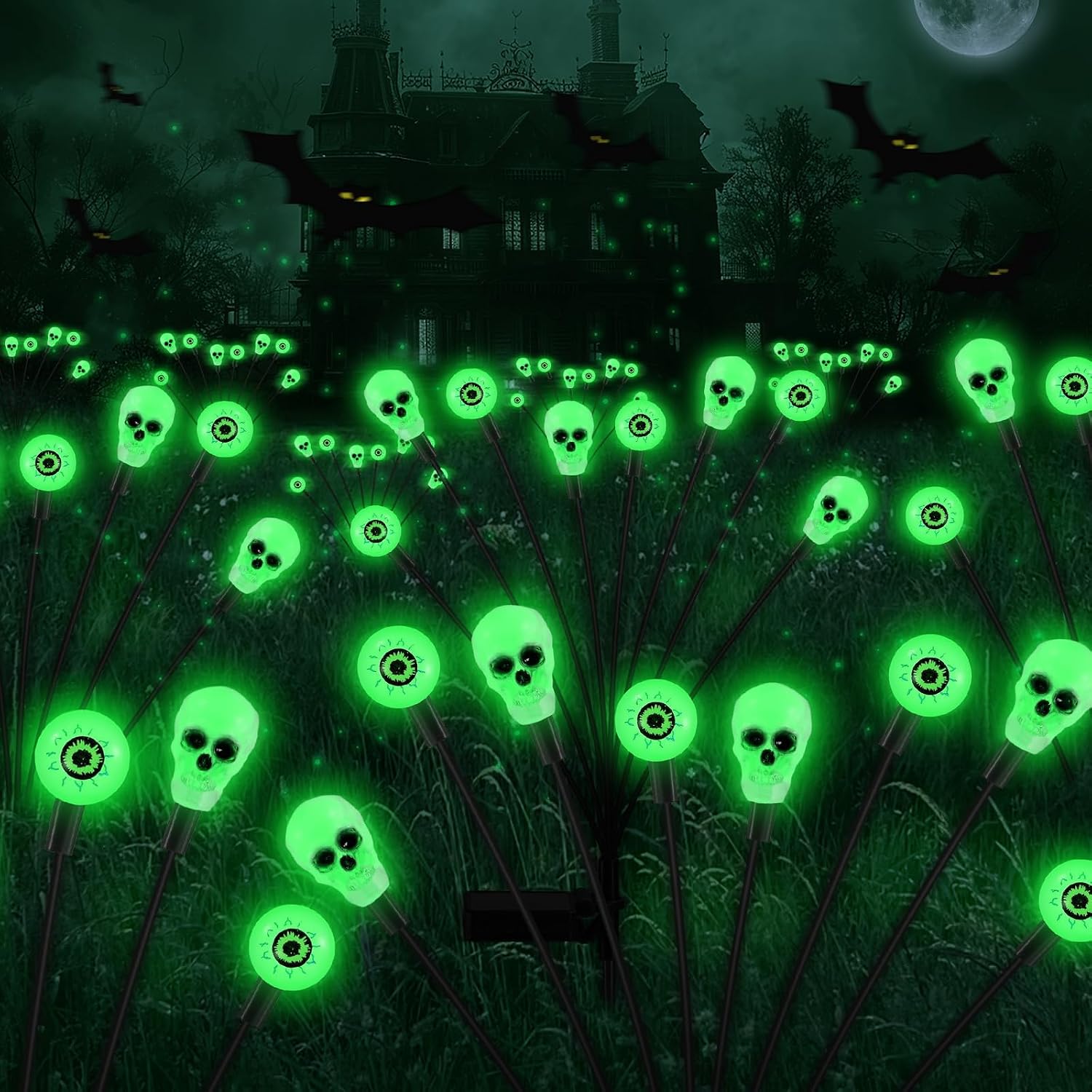 10-Pack Solar Firefly Lights