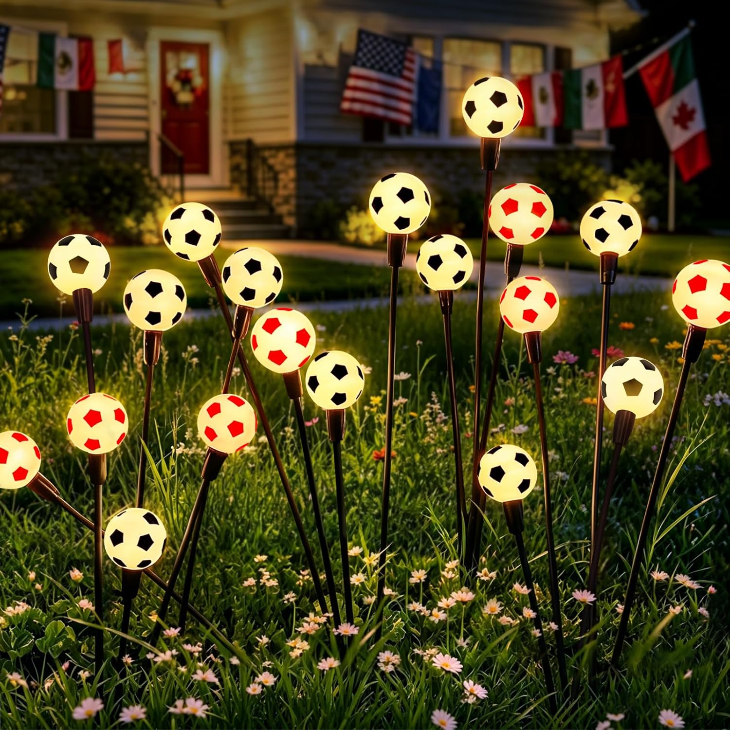 4-Pack Solar Firefly Lights