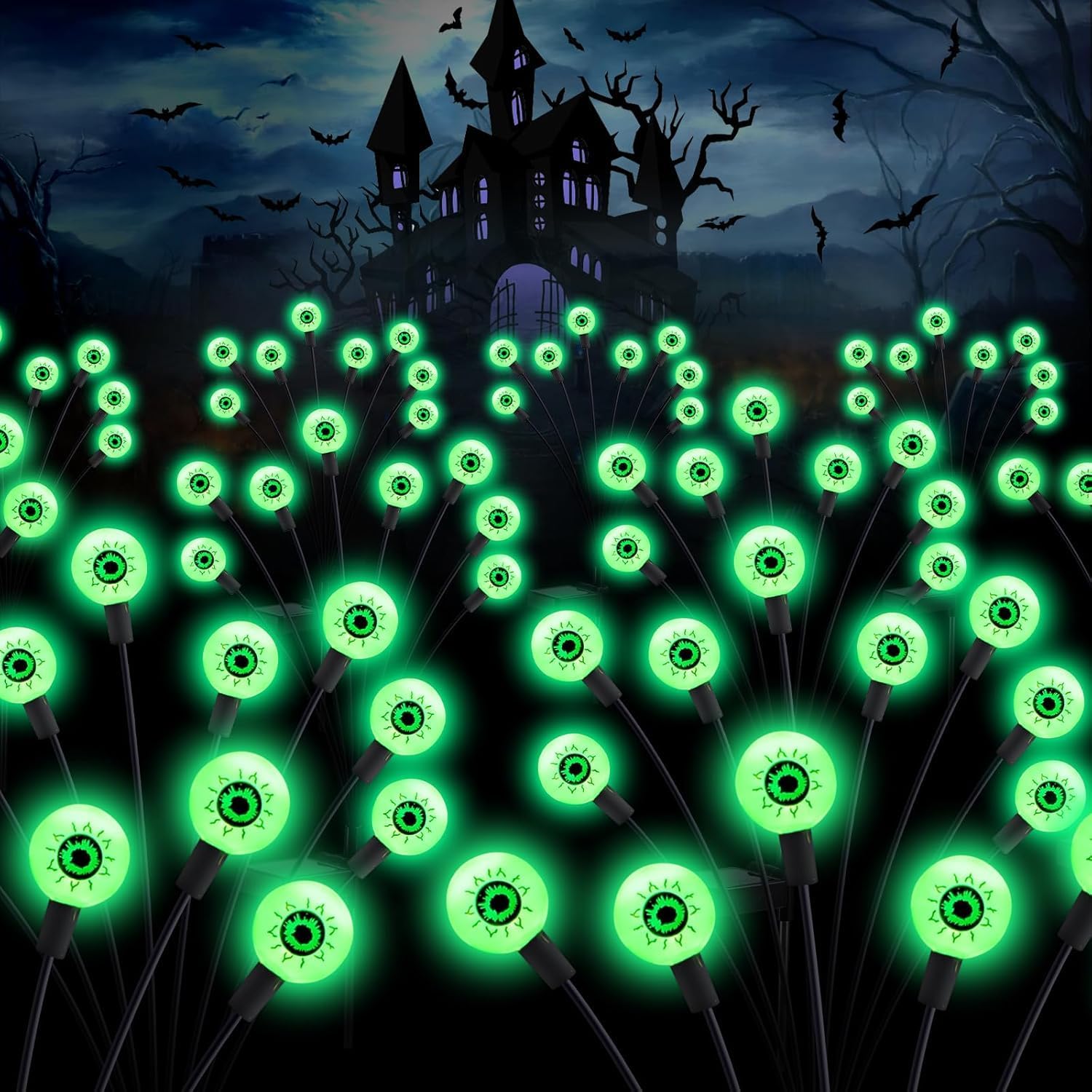4-Pack Solar Firefly Lights