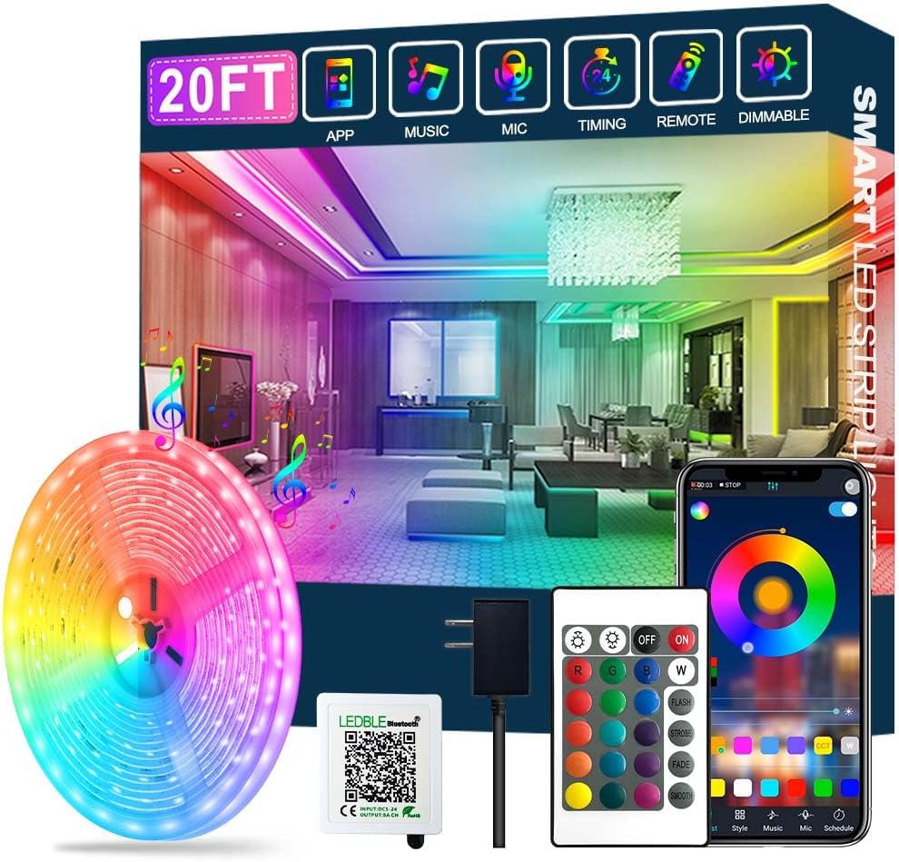 400 ft RGB Outdoor String Lights