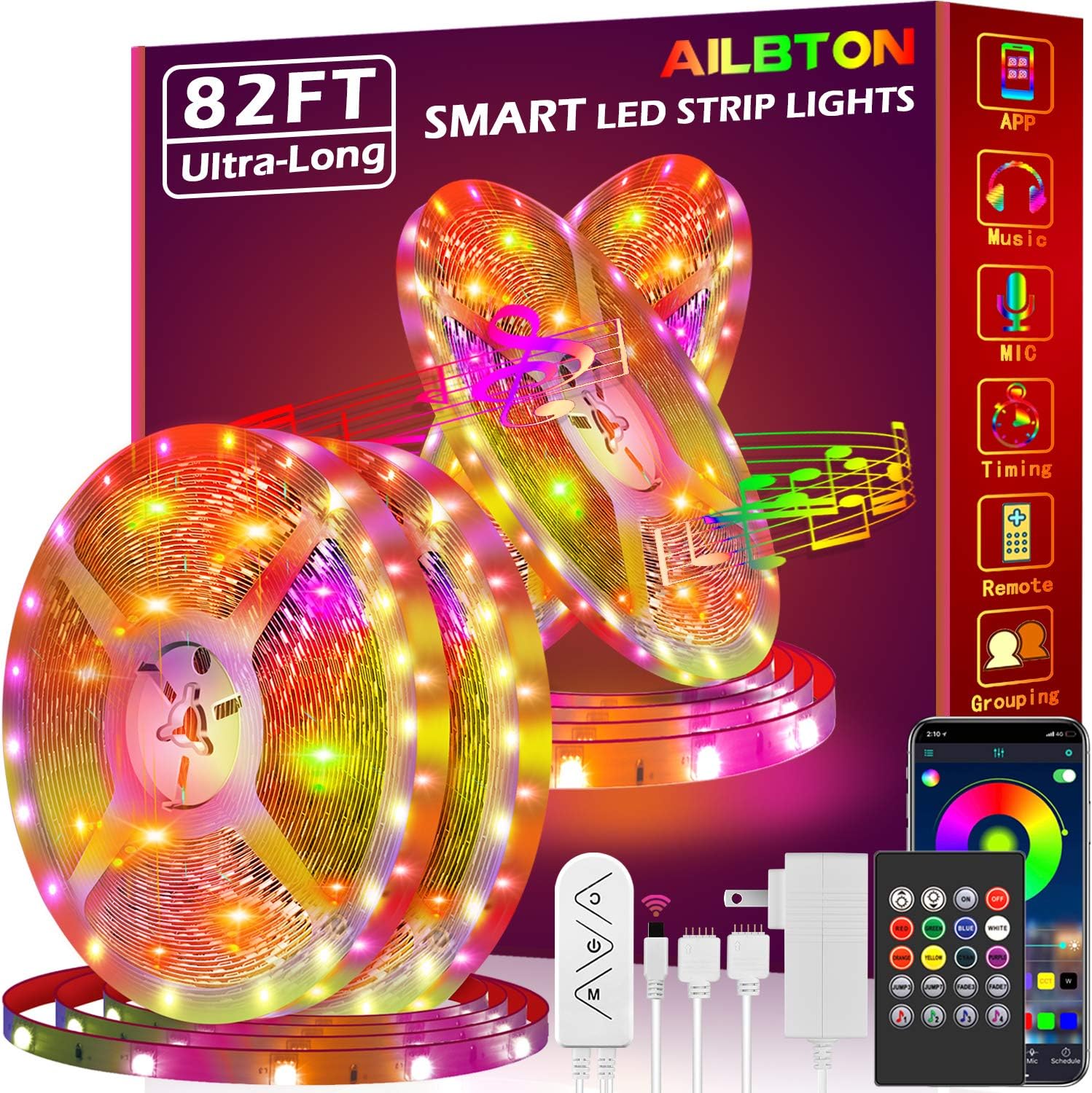 400 ft RGB Outdoor String Lights