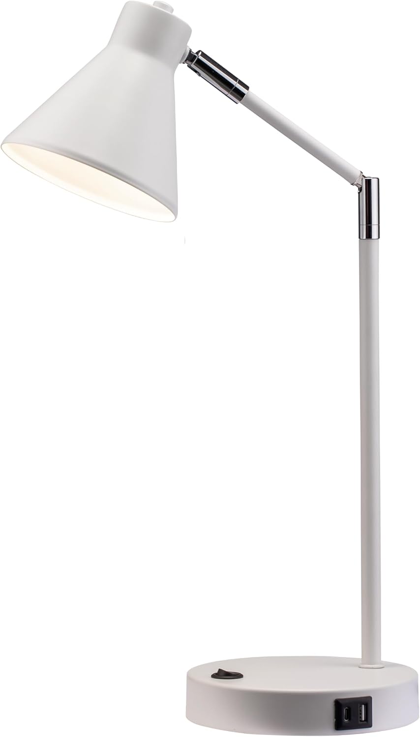 Black Gold Adjustable Desk Lamp