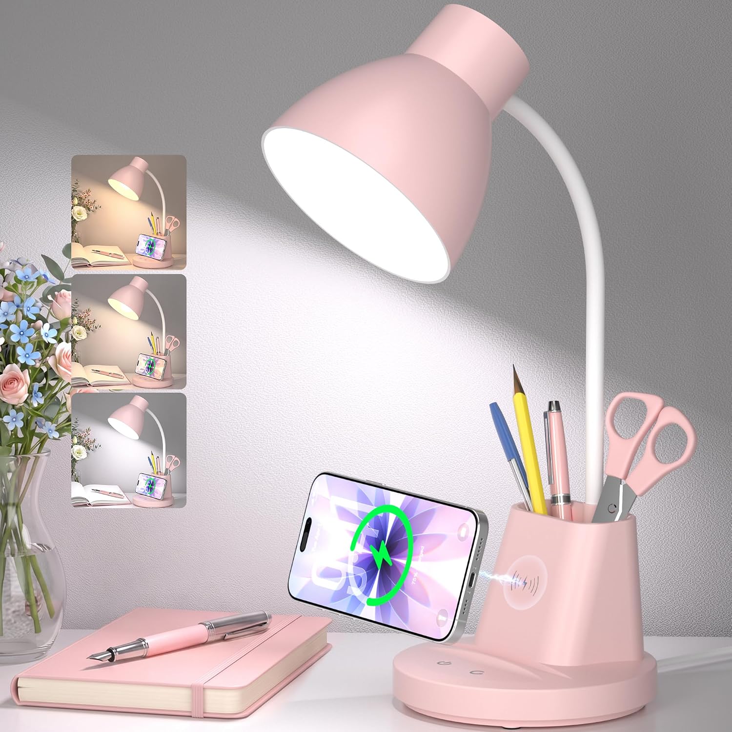 Black LED Desk Lamp