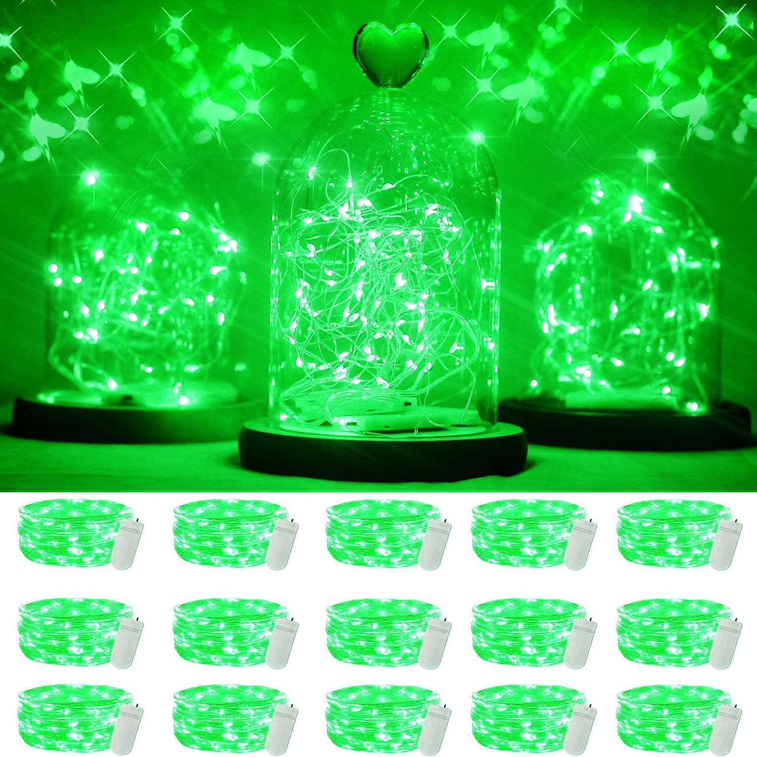 Purple Fairy Lights 15-pack