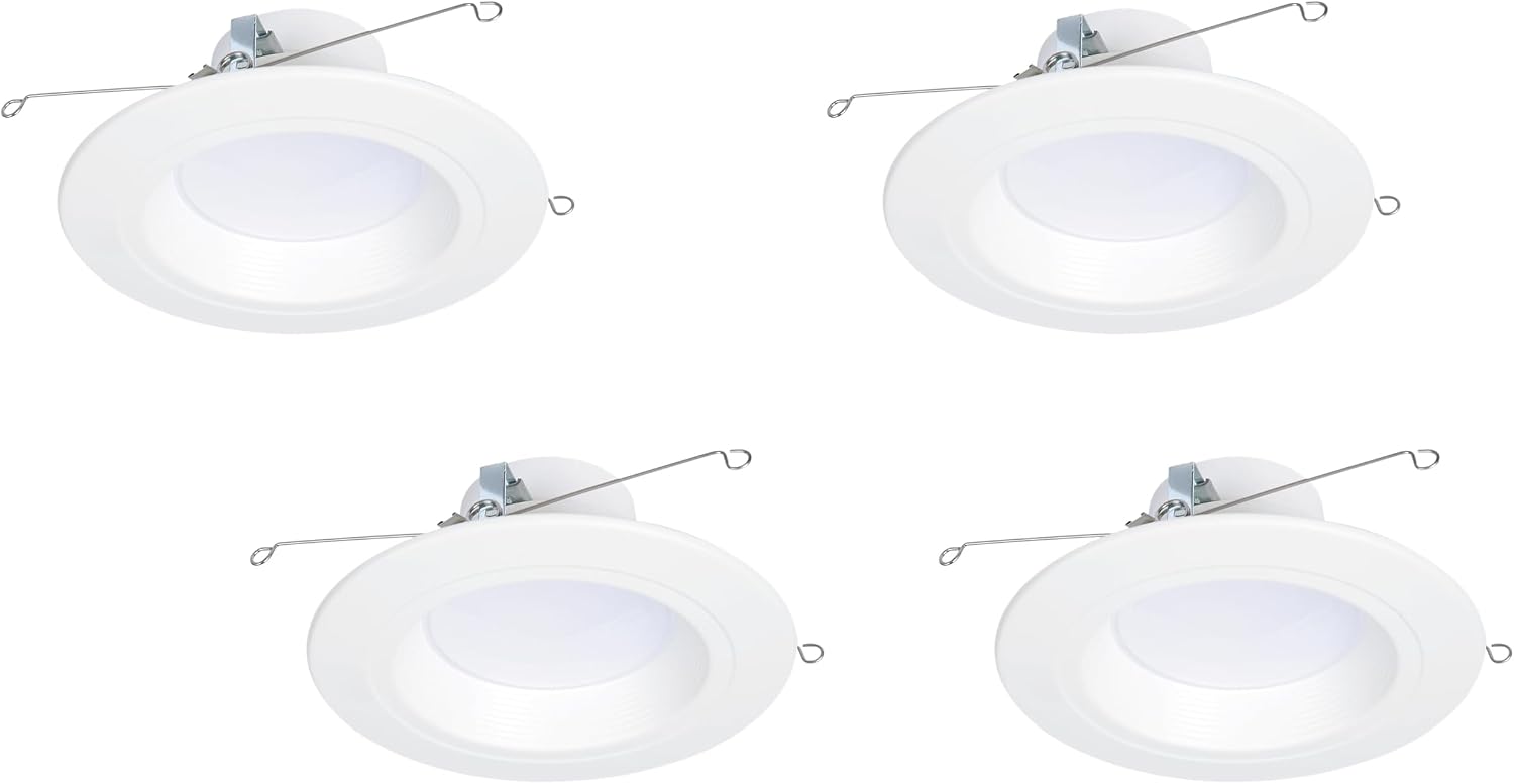White Round LED Recessed Light